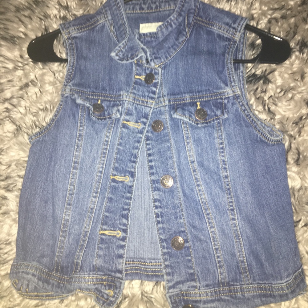 jean half jacket